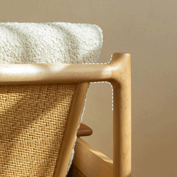 Modern Style Rattan Rocking Chair Indoor Sofa Rocking Chair for Break