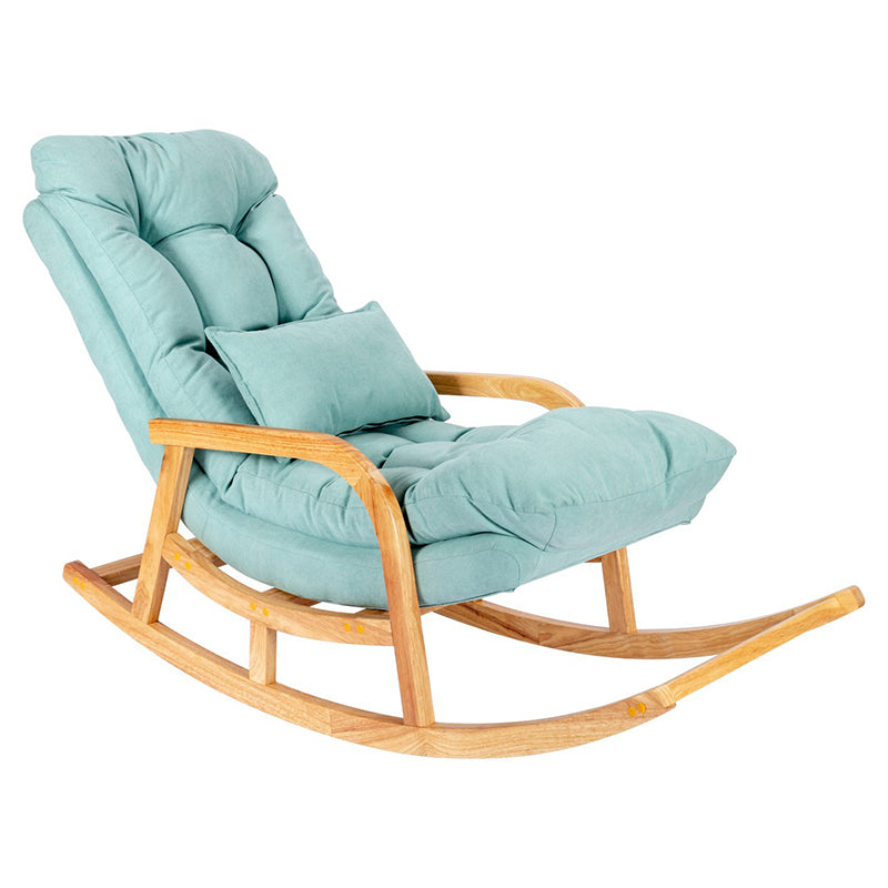 Contemporary Style Leisure Sofa Rocking Chair Indoor Rocking Chair with Cushion