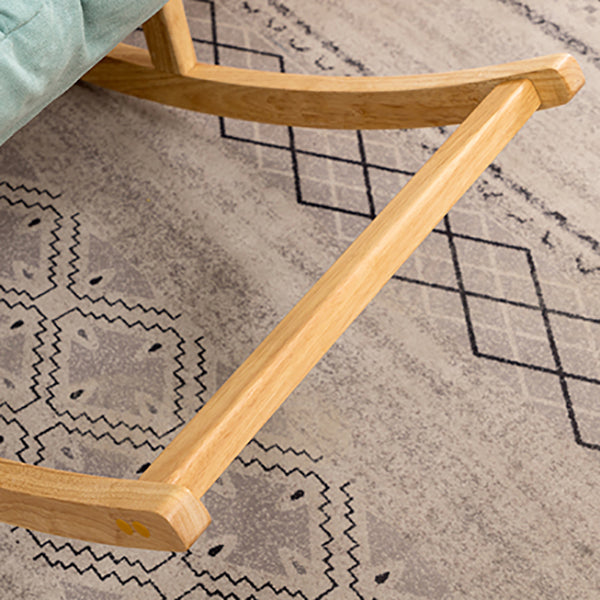 Contemporary Style Leisure Sofa Rocking Chair Indoor Rocking Chair with Cushion