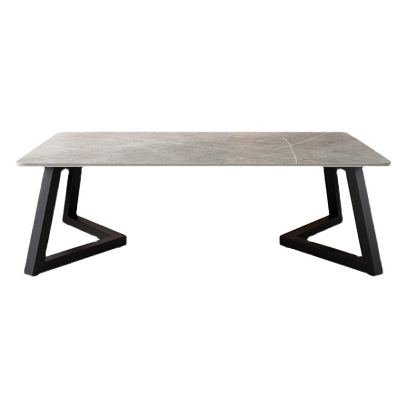 Trestle Bunching Tables Slate Rectangular Geometric Coffee or End Table