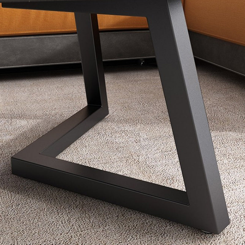 Trestle Bunching Tables Slate Rectangular Geometric Coffee or End Table