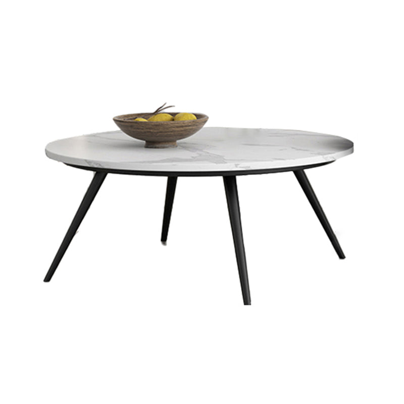 Slate Coffee Table Set Contemporary 4 Legs Coffee Cocktail Table
