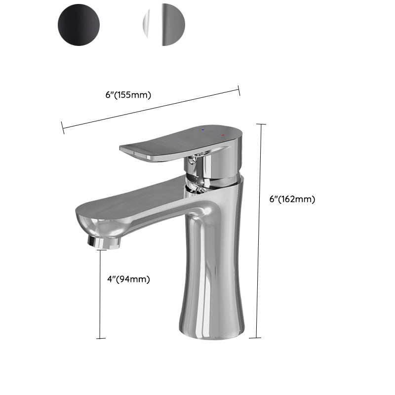 American Classic Vessel Sink Bathroom Faucet Low Arc Lever Handle Faucet