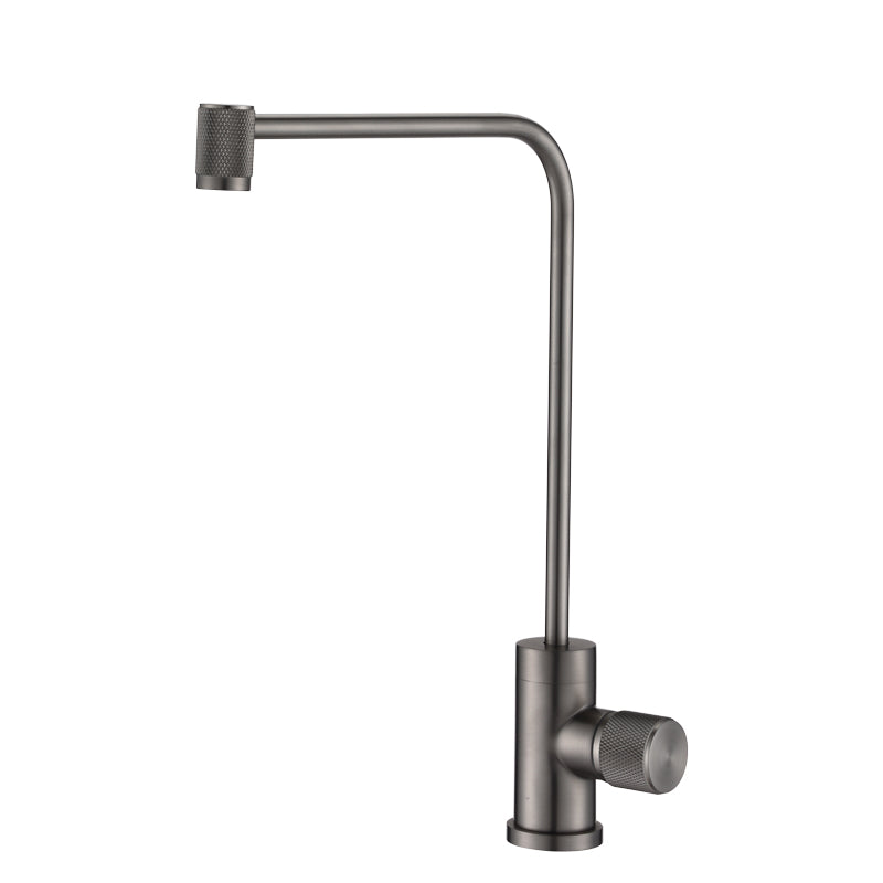 Contemporary Kitchen Bar Faucet Lead Free Swivel Spout High Arch Faucet