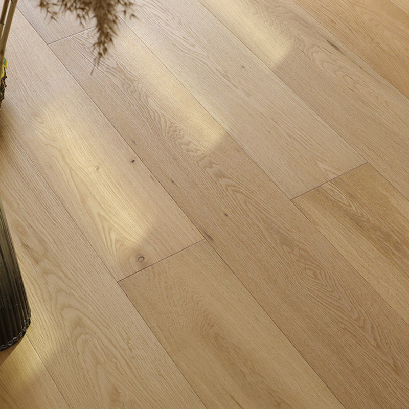 Engineered Wooden Wall Planks Click-Locking Contemporary Side Trim Piece