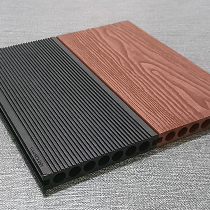 Contemporary Hardwood Deck Tiles Wire brushed Engineered Plank Flooring