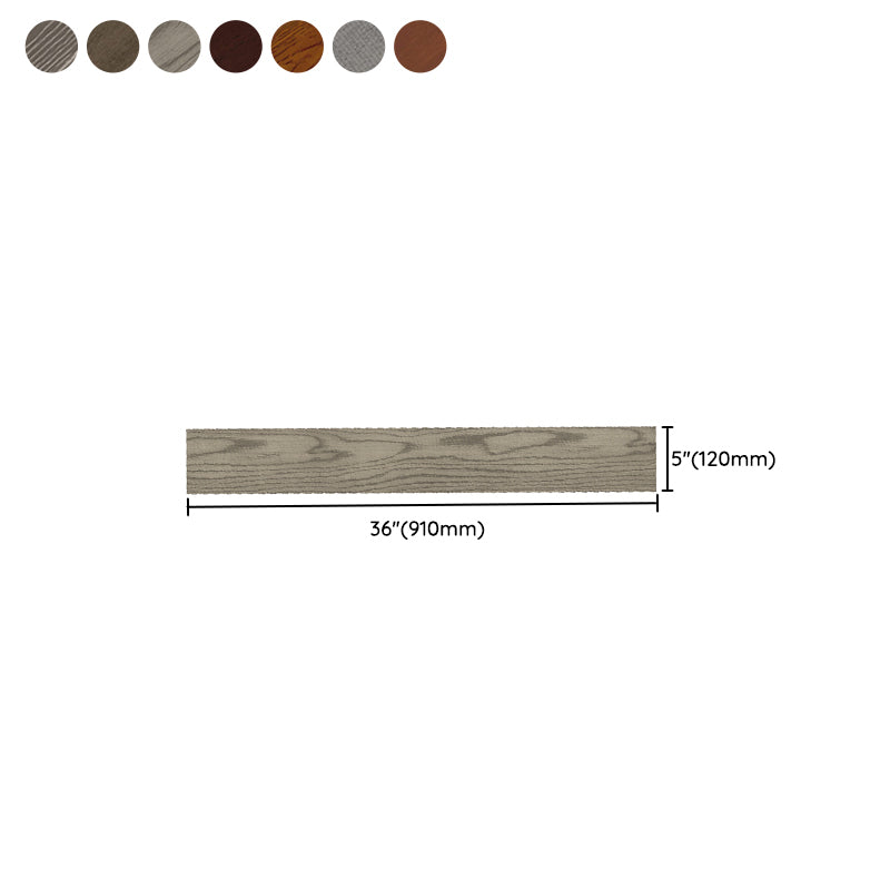 Modern Solid Hardwood Flooring 30-Pack Cherry Wood Side Trim Piece for Patio