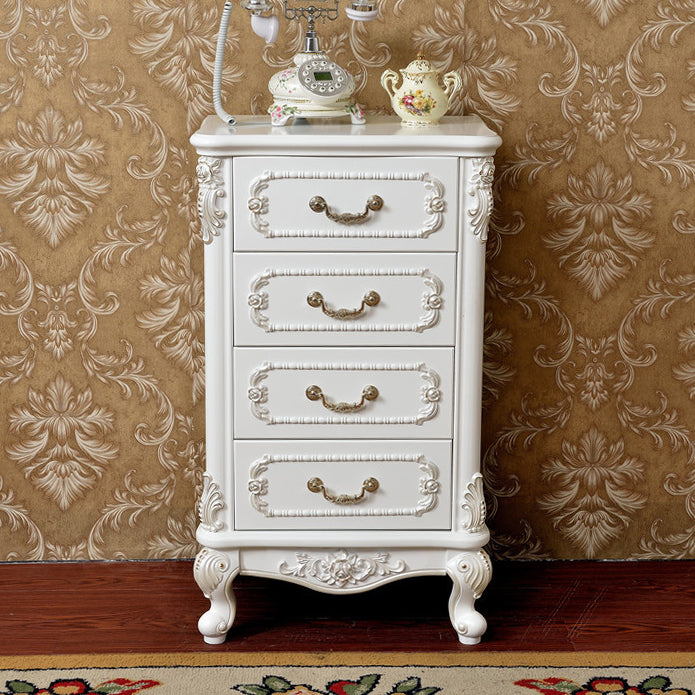 Traditional Storage Chest Solid Wood Dresser with 2/3/4/5 Drawers , 14.43 Inch W