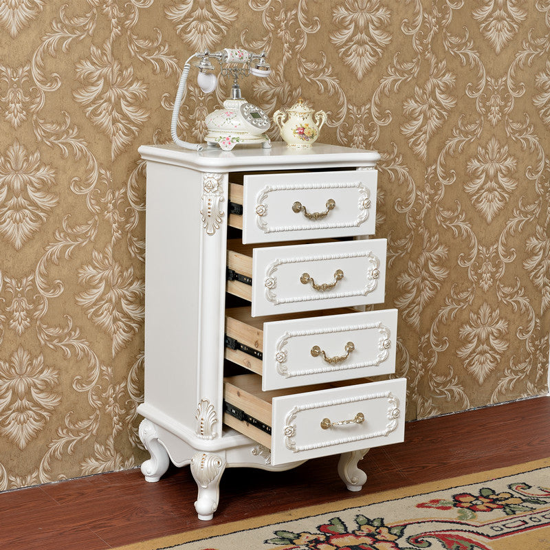 Traditional Storage Chest Solid Wood Dresser with 2/3/4/5 Drawers , 14.43 Inch W