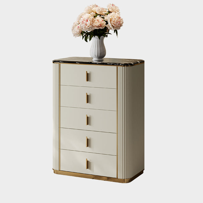 Classic Glam Storage Chest Dresser 5/4/6 Drawers Storage Chest , 17.55 Inch Width
