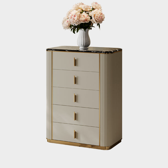 Classic Glam Storage Chest Dresser 5/4/6 Drawers Storage Chest , 17.55 Inch Width