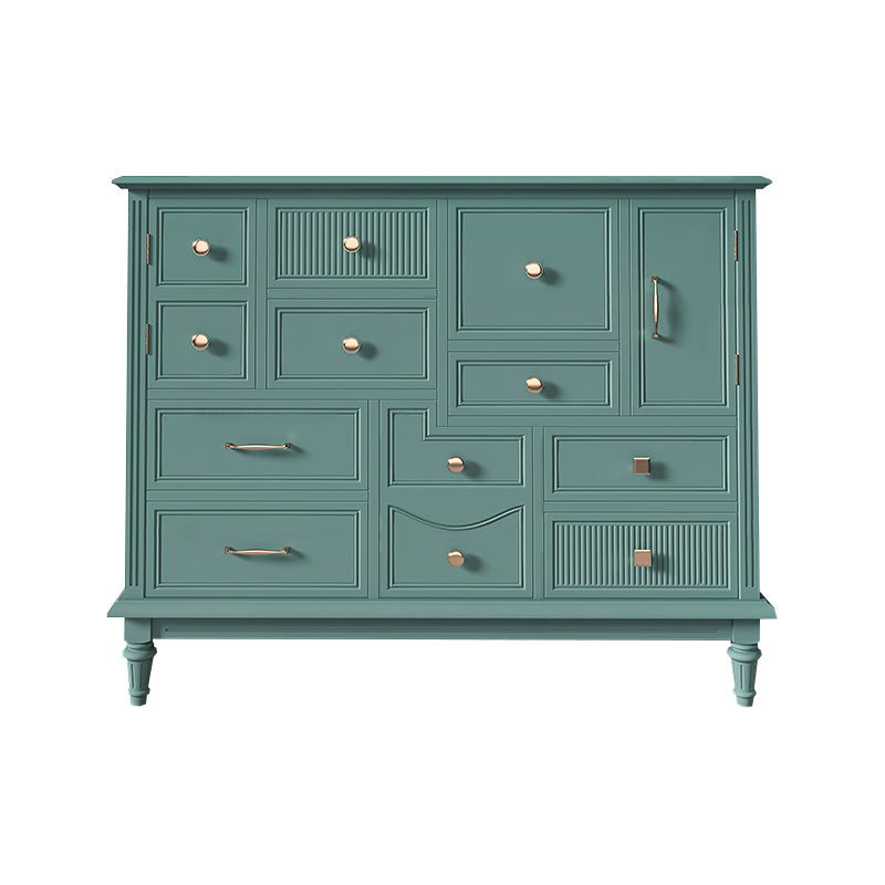 Traditional Storage Chest Solid Wood Dresser with Drawers , 14.04 Inch Width