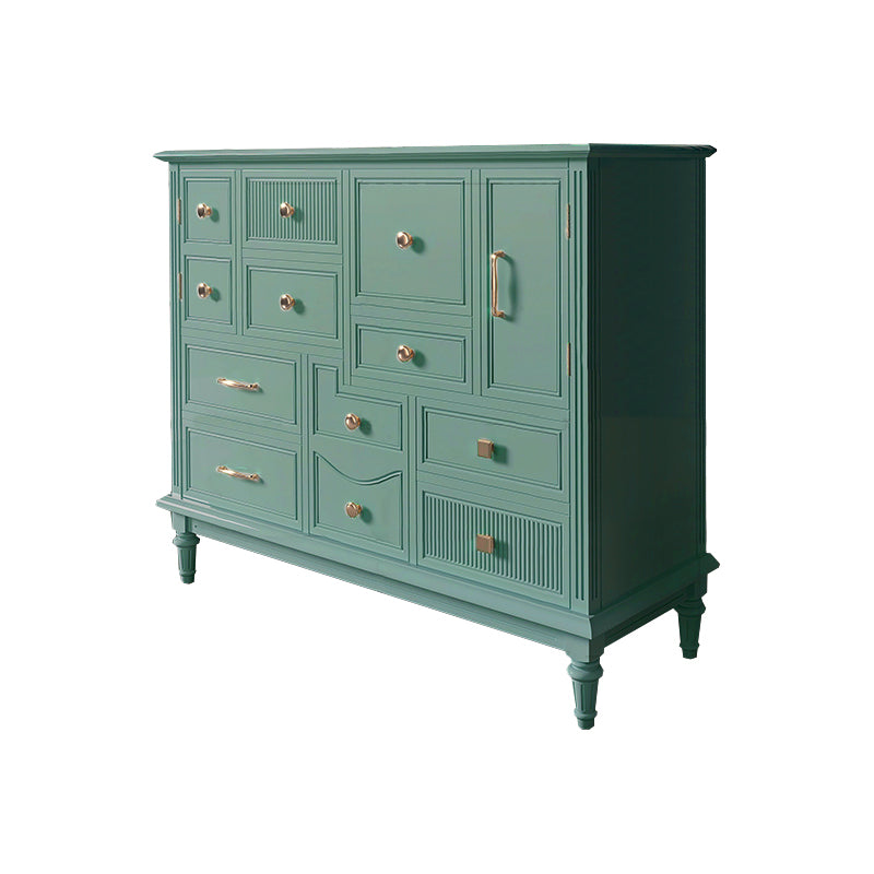 Traditional Storage Chest Solid Wood Dresser with Drawers , 14.04 Inch Width