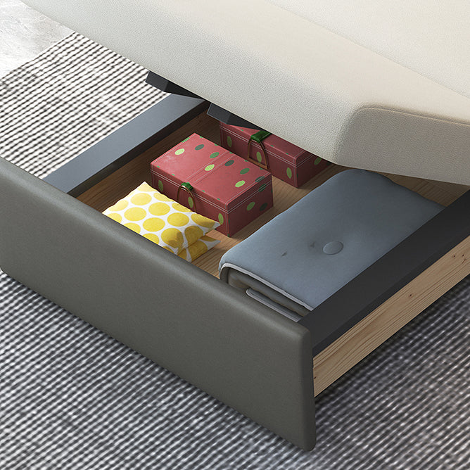 32" Wide Contemporary Sleeper Sofa Futon Faux Leather Sleeper Sofa