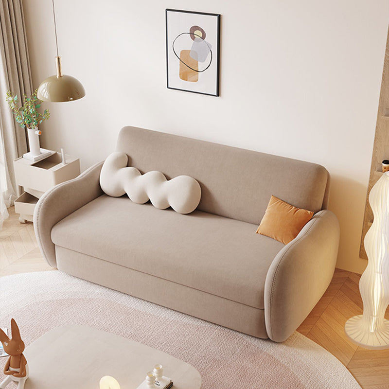 Scandinavian Foldable Futon Sleeper Espresso Futon Sleeper Sofa Bed