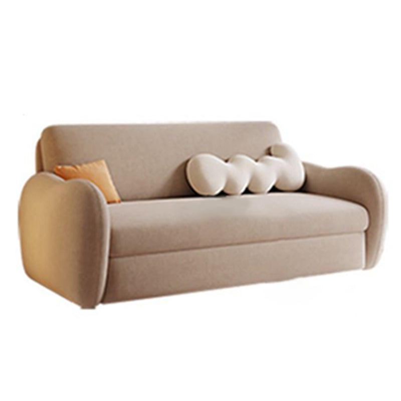 Scandinavian Foldable Futon Sleeper Espresso Futon Sleeper Sofa Bed