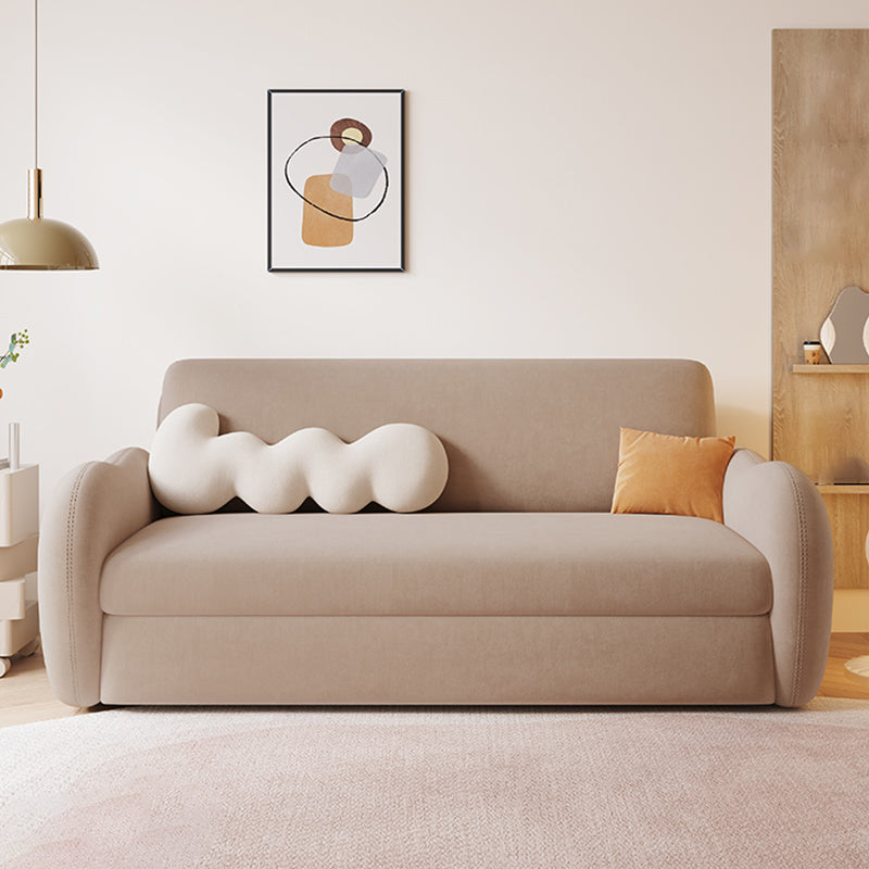 Scandinavian Foldable Futon Sleeper Espresso Futon Sleeper Sofa Bed