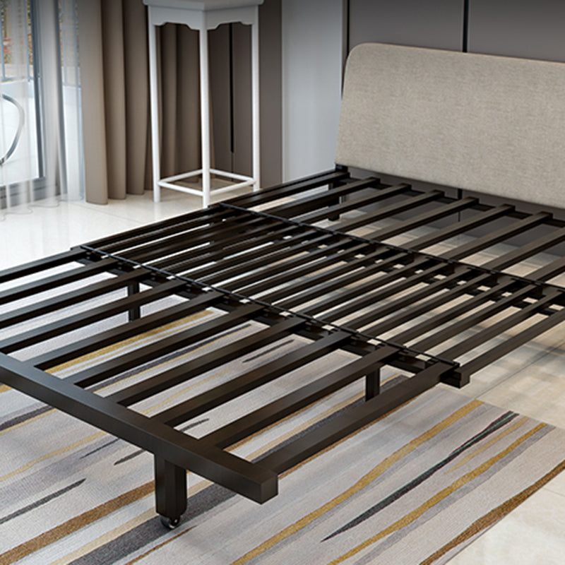 32" Wide Scandinavian Sleeper Sofa Futon Faux Leather Sleeper Sofa