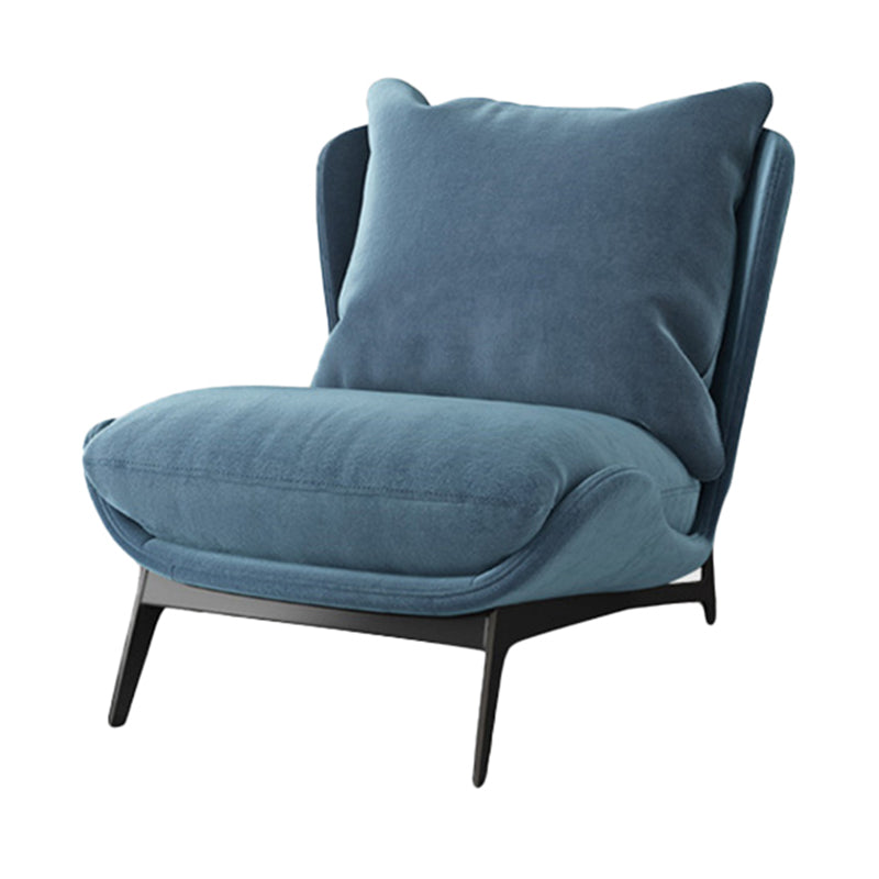 Contemporary Style 26.77" Wide Pillow Back Armless Lounge Chair