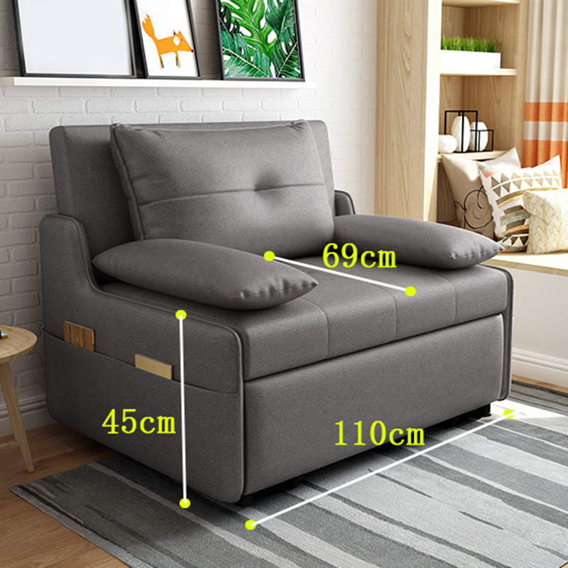 33" Wide Scandinavian Sleeper Sofa Futon Foldable Sleeper Sofa