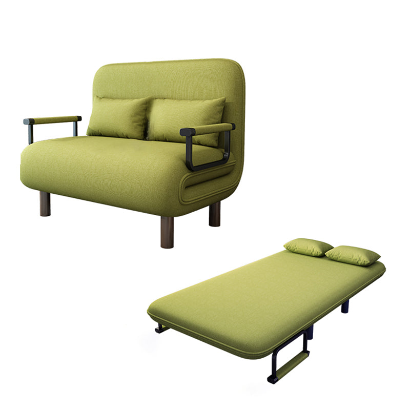 Contemporary Foldable Futon Sleeper Metal Futon Sleeper Sofa Bed