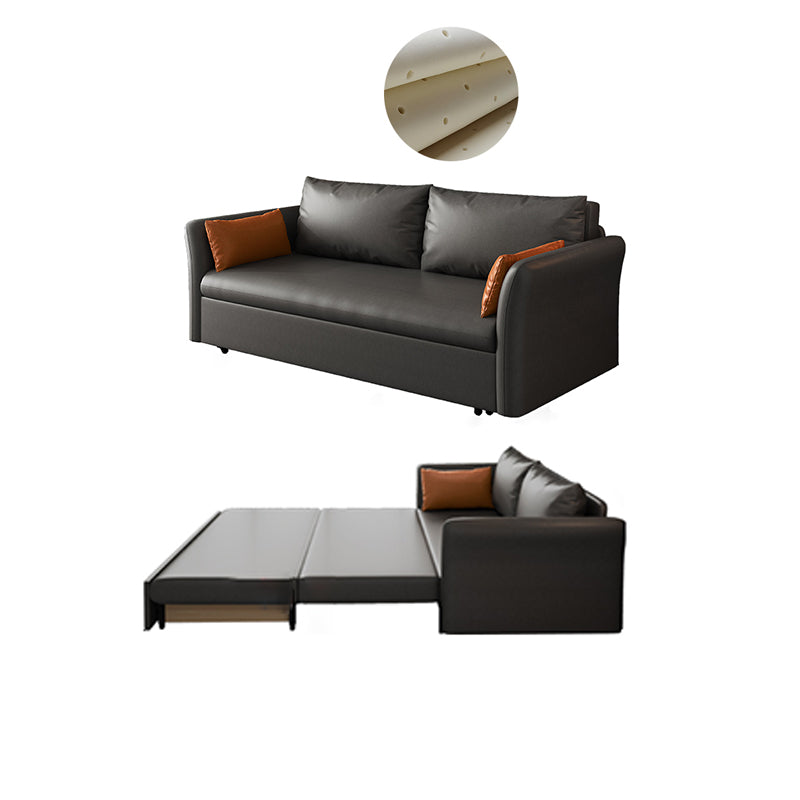 31" Wide Scandinavian Sleeper Sofa Futon Foldable Sleeper Sofa