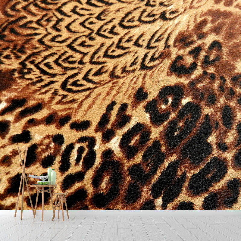 Modern Style Illustration Mural Wallpaper Animal Skin Indoor Wall Mural