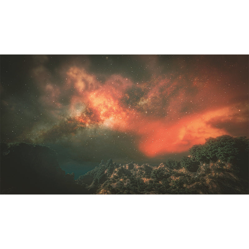 Sky Photography Mural Wallpaper Environment Friendly Indoor Wall Mural