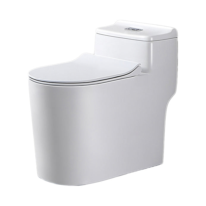 Modern Toilet Bowl One Piece Toilet Floor Mounted Siphon Jet Toilet