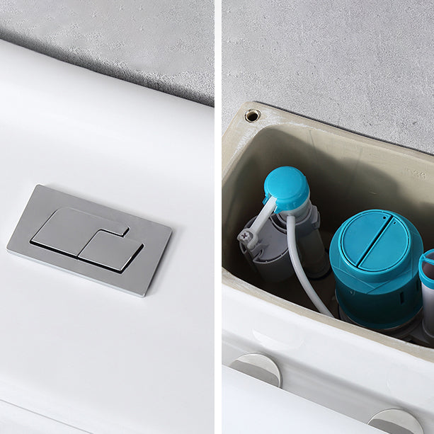 Modern Toilet Bowl One Piece Toilet Floor Mounted Siphon Jet Toilet