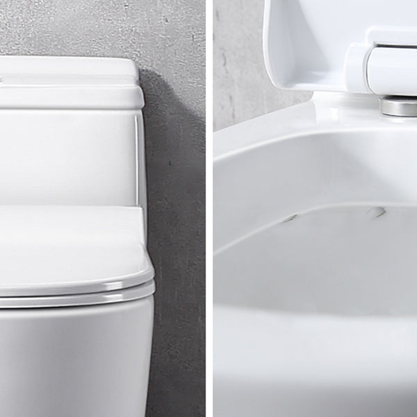 Modern Toilet Bowl One Piece Toilet Floor Mounted Siphon Jet Toilet