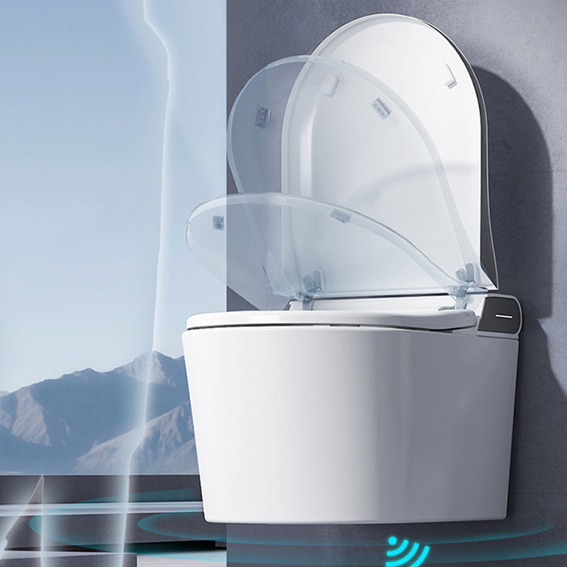 Modern Wall Mount Flush Toilet Siphon Jet All In One Toilet Bowl