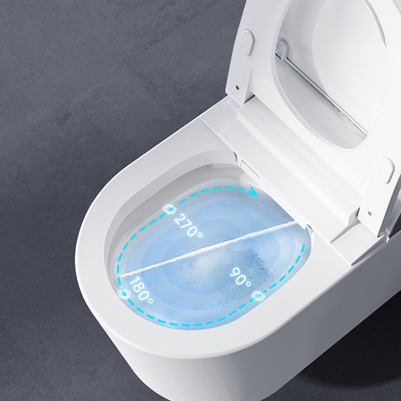 Modern Wall Mount Flush Toilet Siphon Jet All In One Toilet Bowl