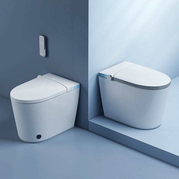 Modern Toilet Bowl One Piece Toilet Floor Mounted ABS Toilet