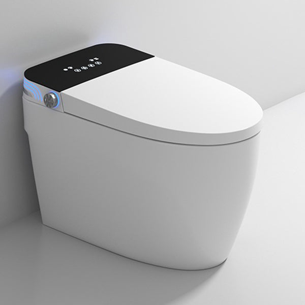 Modern ABS Toilet Bowl One Piece Toilet Floor Mounted Flush Toilet