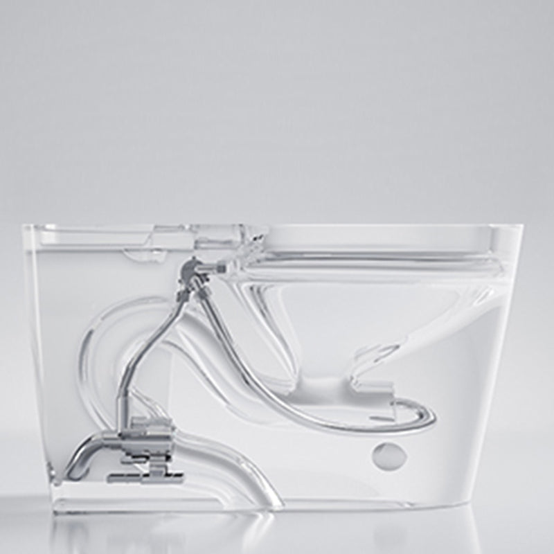 Modern Floor Mounted Toilet Bowl Porcelain Siphon Jet Flush Toilet