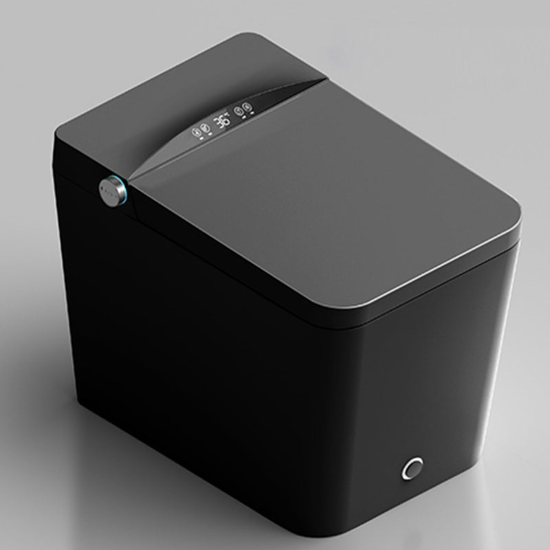 Modern Floor Mount Flush Toilet Siphon Jet Urine Toilet with Seat for Washroom