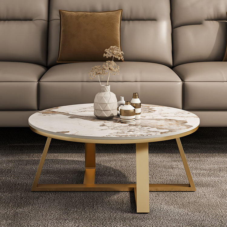 Frame Round Coffee Table Slate Top Coffee Coffee or End Table