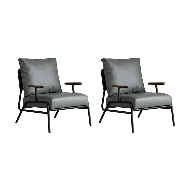 Contemporary 30.31"W Cushion Back Chair Upholstered ArmChair