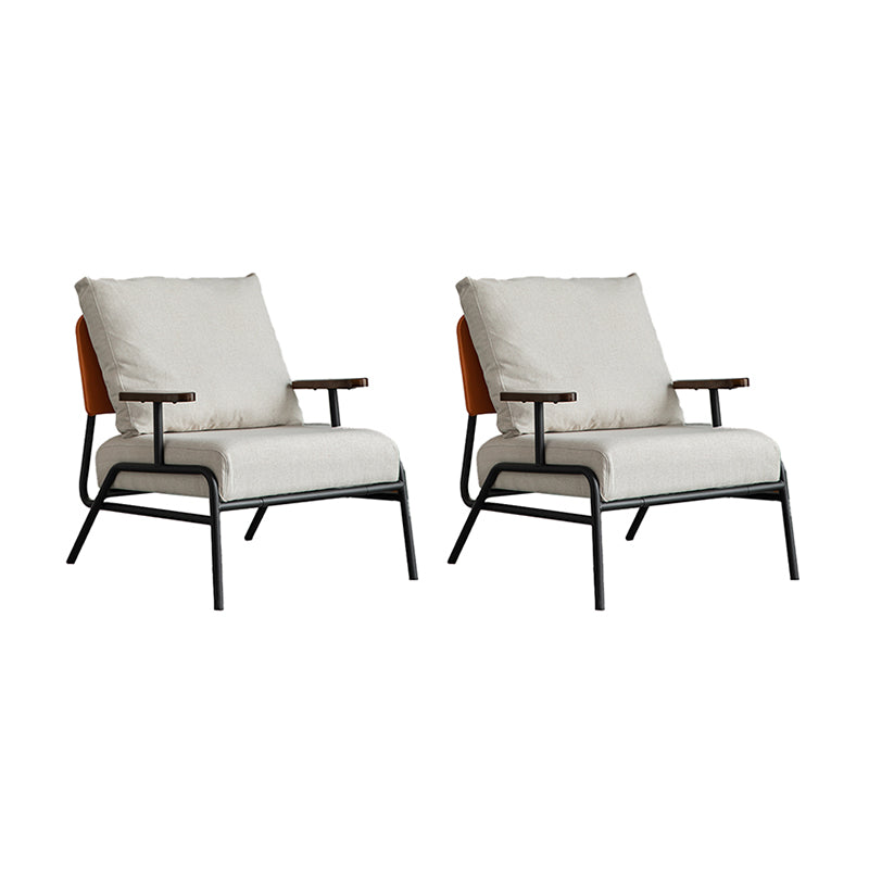 Contemporary 30.31"W Cushion Back Chair Upholstered ArmChair