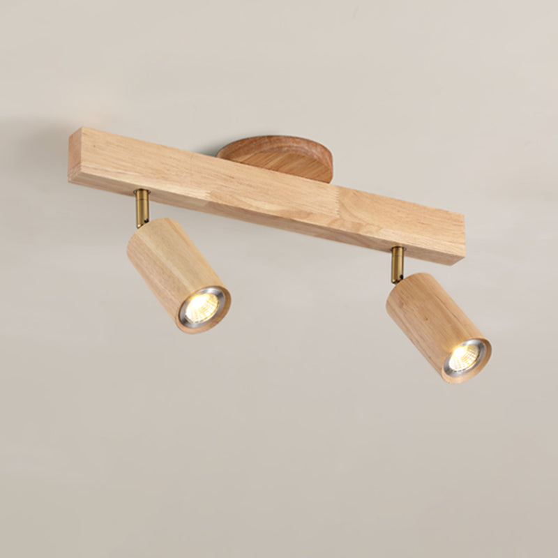 Solid Brass Ceiling Track Light Multi - Head Adjustable Ceiling Spotlight