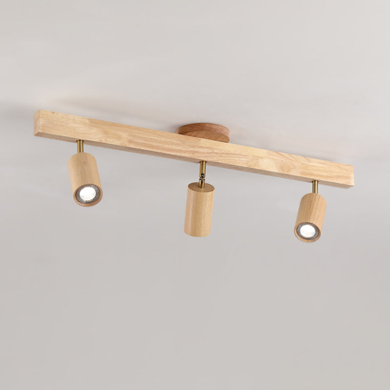Solid Brass Ceiling Track Light Multi - Head Adjustable Ceiling Spotlight