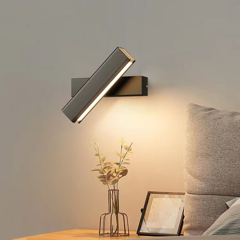 Metal Linear Sconces Indoor Contemporary 1 Light Wall Light Fixture