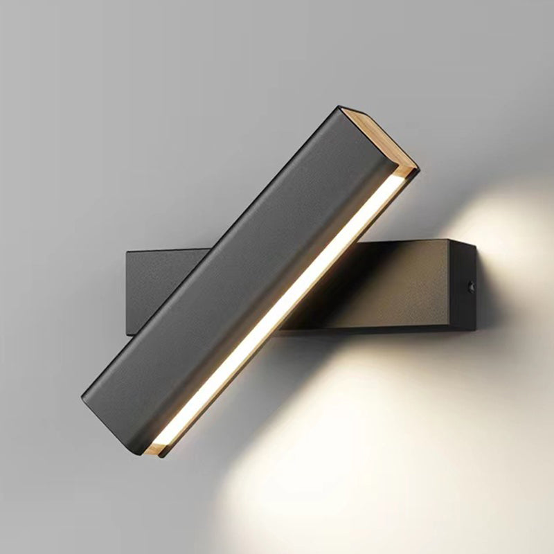 Metal Linear Sconces Indoor Contemporary 1 Light Wall Light Fixture