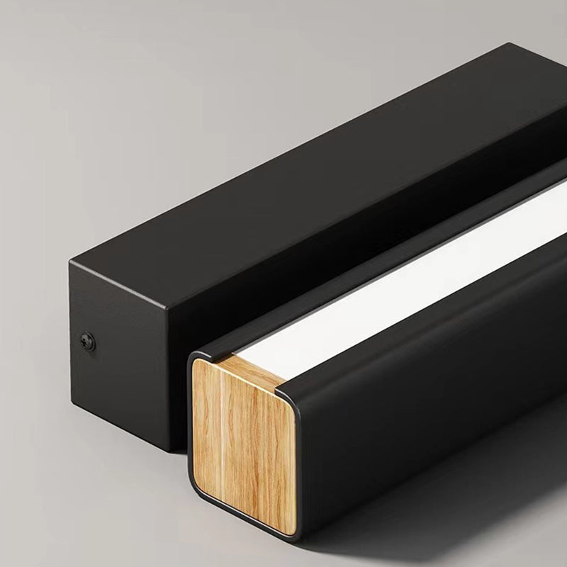 Metal Linear Sconces Indoor Contemporary 1 Light Wall Light Fixture