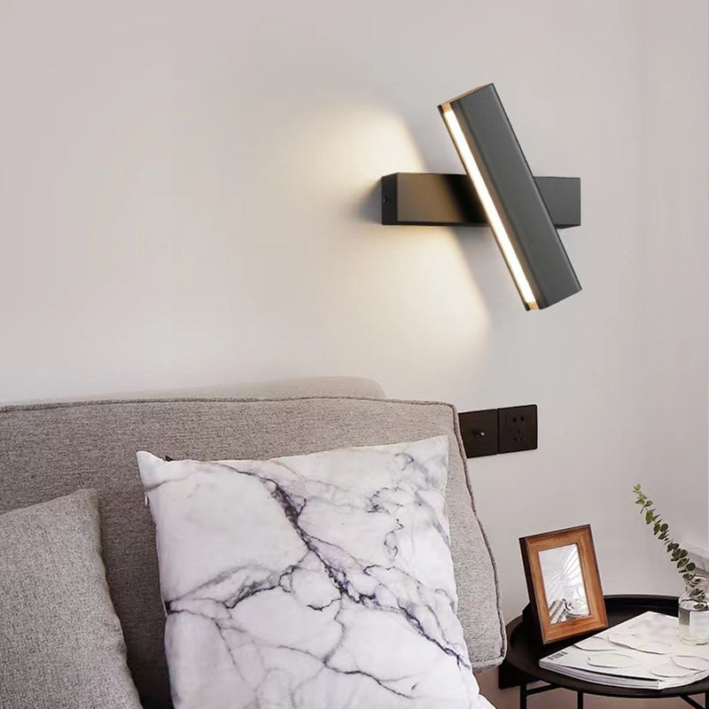 Metal Linear Sconces Indoor Contemporary 1 Light Wall Light Fixture