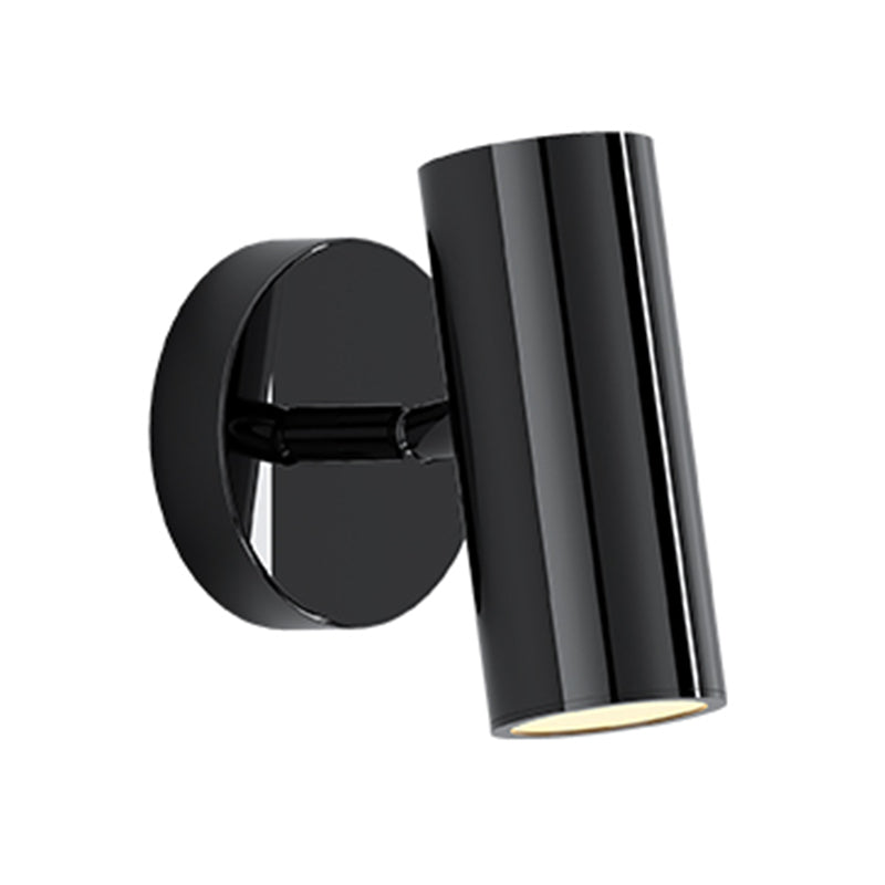 Modernism Pivoting Wall Sconce Cylinder Reading Wall Light for Bedroom