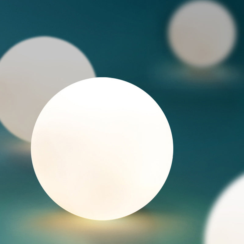 Ball Shape Metal Wall Lighting Modern Style 1-Light Wall Mounted Light in Gold