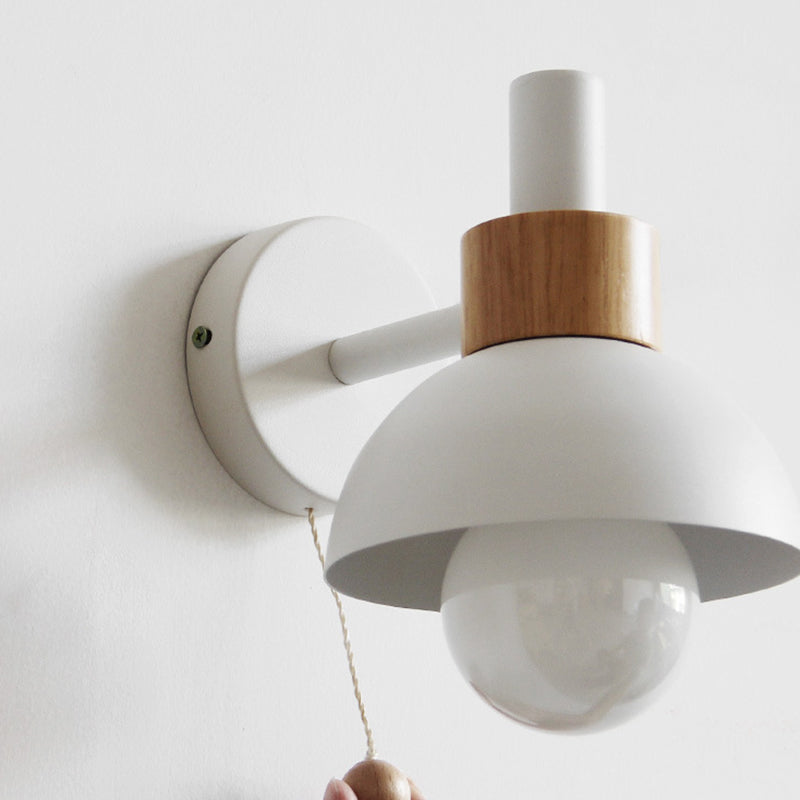 Contemporary Single Polished Finish Bathroom Vanity Light Shaded Bath Bar