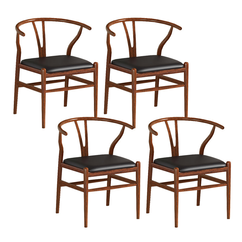 Industrial Style Dining Chairs Iron Arm Dining Chairs for Kitchen Use